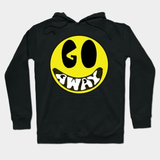 Go Away Happy Face Hoodie